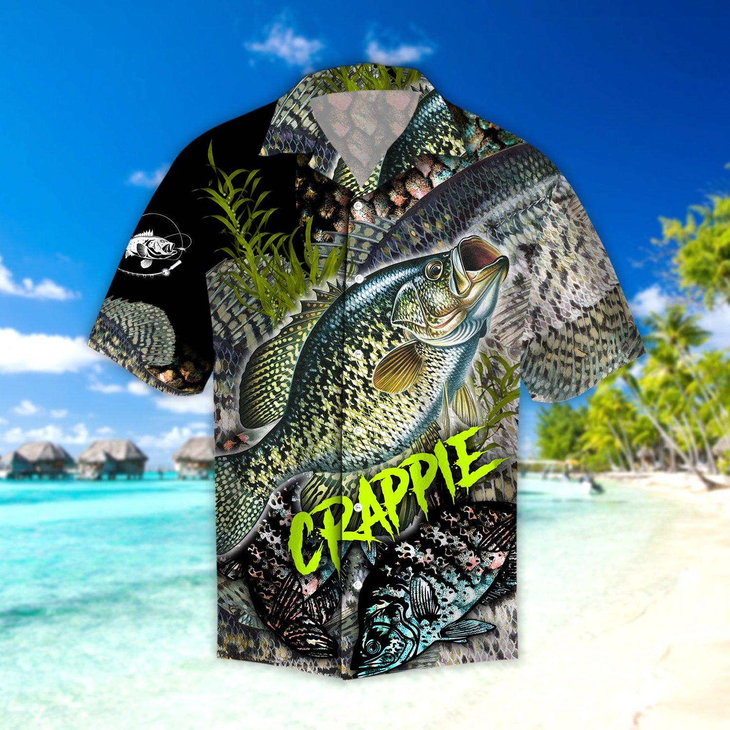 Crappie Fishing Hawaiian Shirt Pre13265