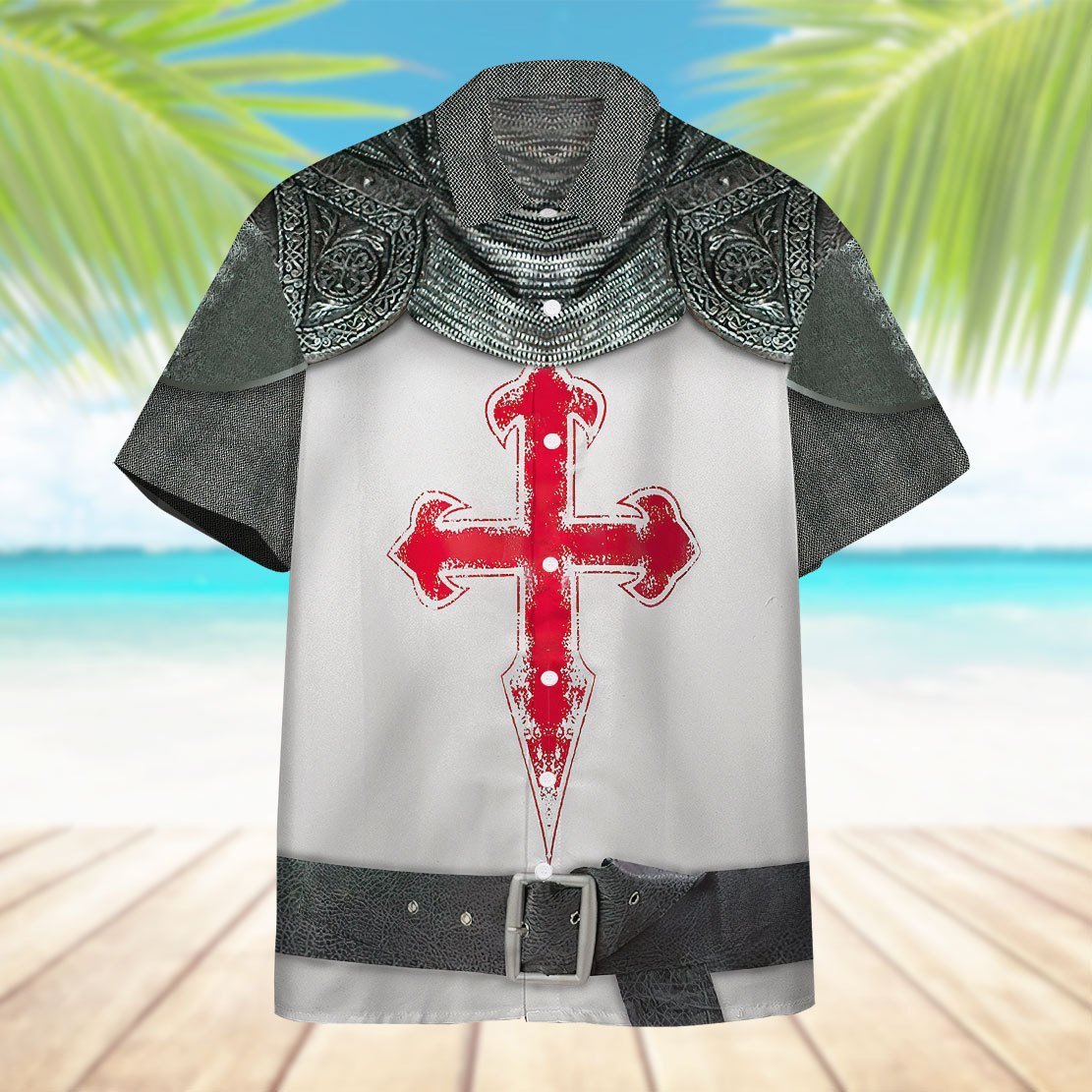 Crusader Knight Armour Hawaiian Shirt Pre11786 Crusader Knight Armour Hawaiian Shirt Pre11786