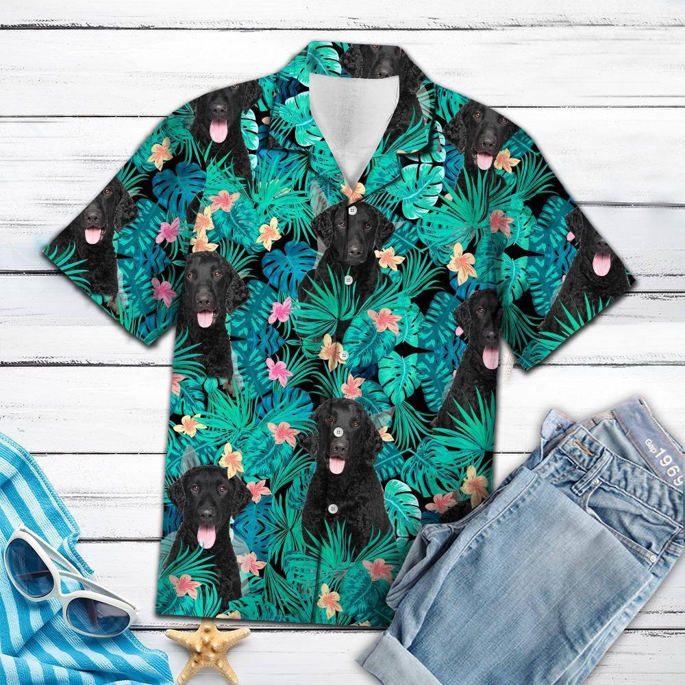 Curly Coated Hawaiian Shirt Pre13235
