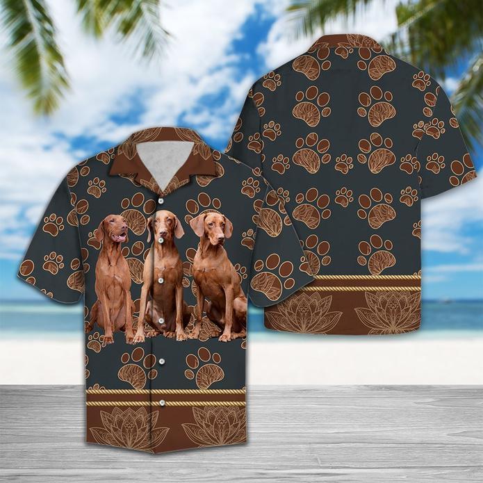 Cute Vizsla Hawaiian Shirt Pre10723 Cute Vizsla Hawaiian Shirt Pre10723