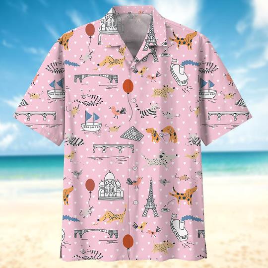 Dachshund Hawaiian Shirt Pre11274