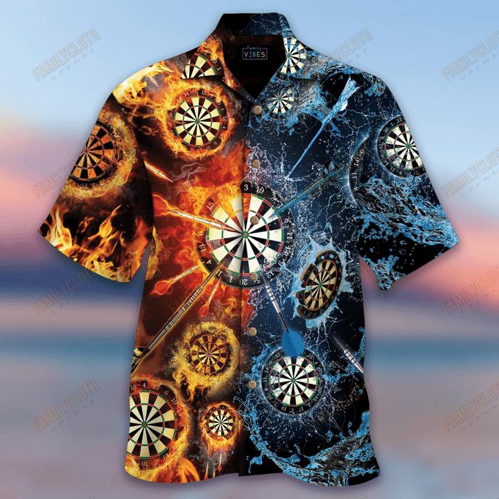 Dart Room Play Nice Hawaiian Shirt Pre11675