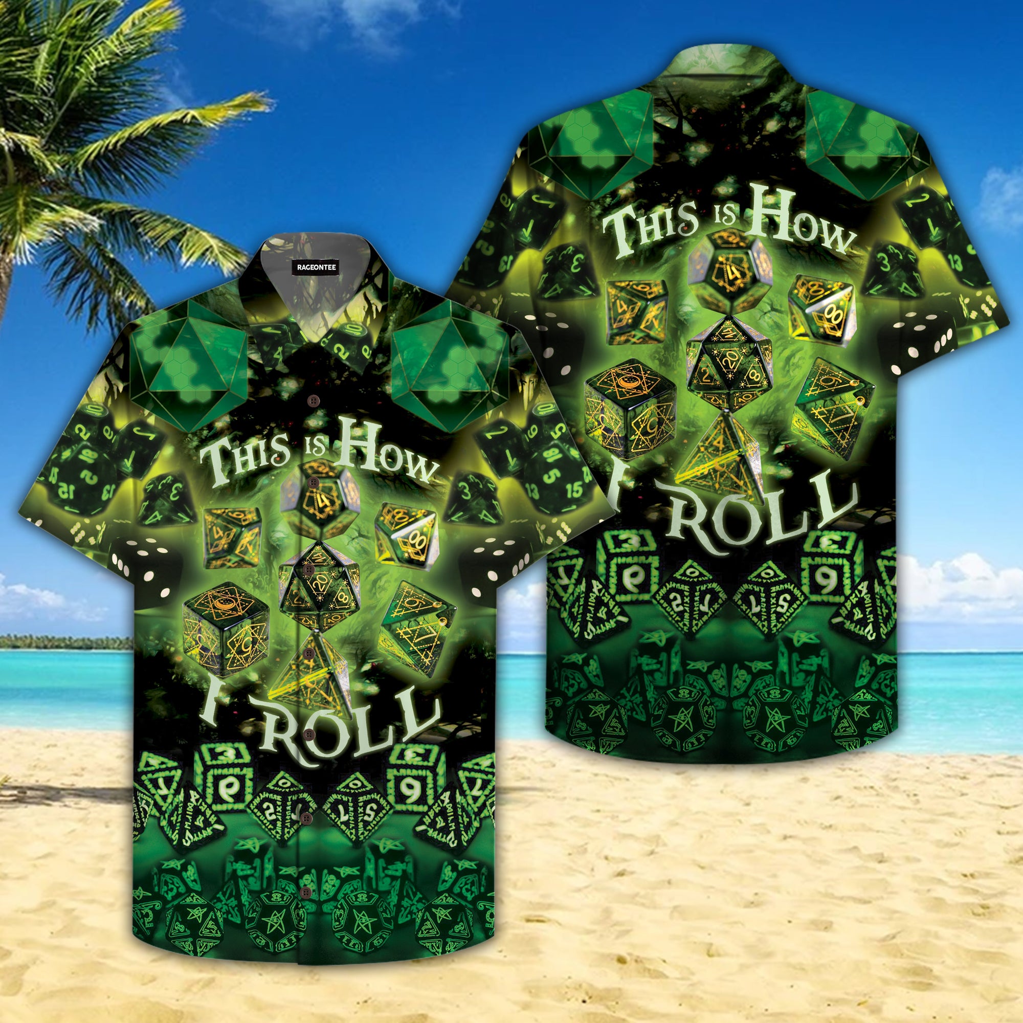 Dd This Is How I Roll Hawaiian Shirt Pre11293 Dd This Is How I Roll Hawaiian Shirt Pre11293
