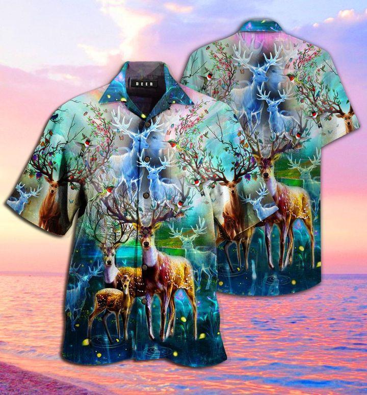 Deer Hawaiian Shirt Pre13227 Deer Hawaiian Shirt Pre13227