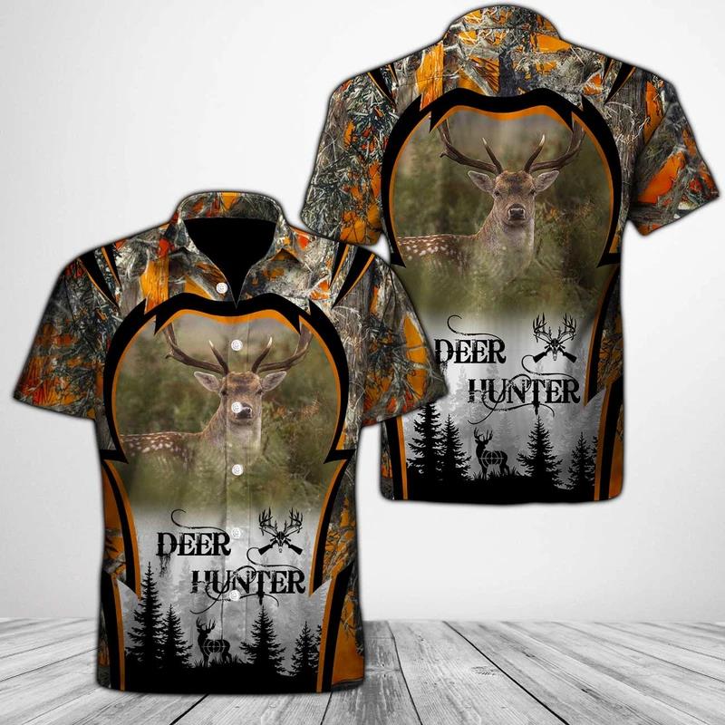 Deer Hunter Hawaiian Shirt Pre11977 Deer Hunter Hawaiian Shirt Pre11977