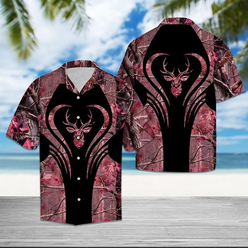 Deer Hunting Hawaiian Shirt Pre13273