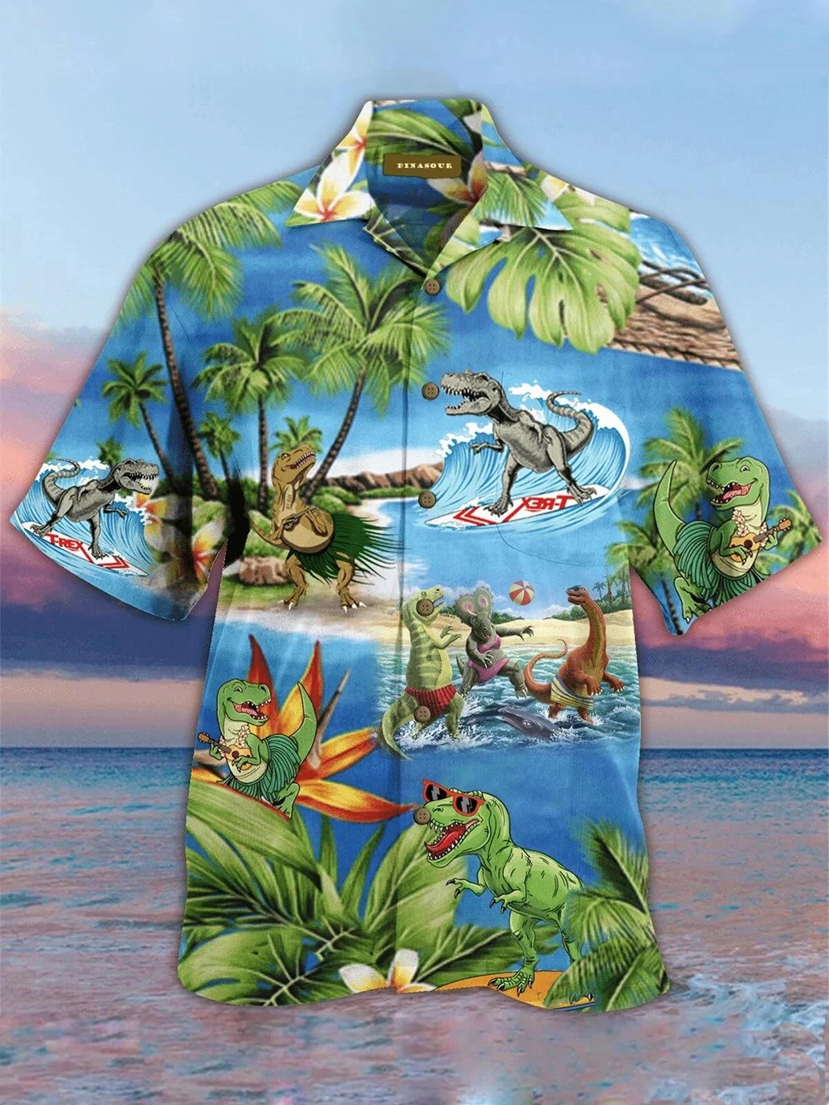 Dinasour Hawaiian Shirt Pre11275 Dinasour Hawaiian Shirt Pre11275