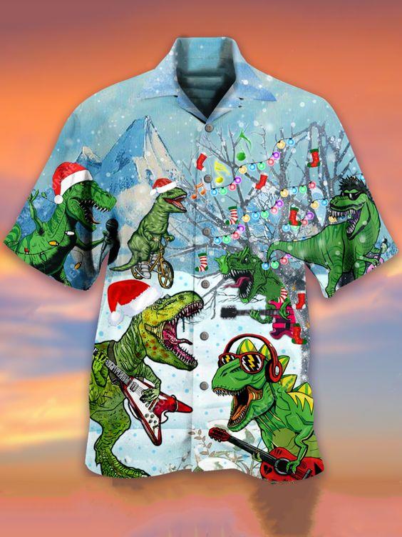 Dinosaur Hawaiian Shirt Pre11531 Dinosaur Hawaiian Shirt Pre11531