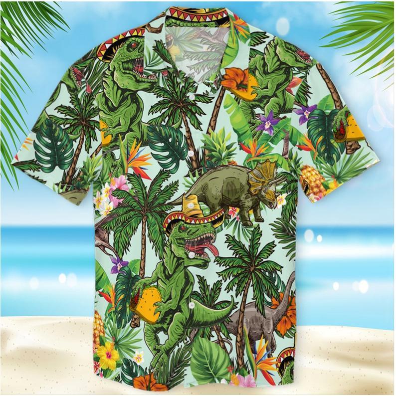 Dinosaurs Hawaiian Shirt Pre10617 Dinosaurs Hawaiian Shirt Pre10617