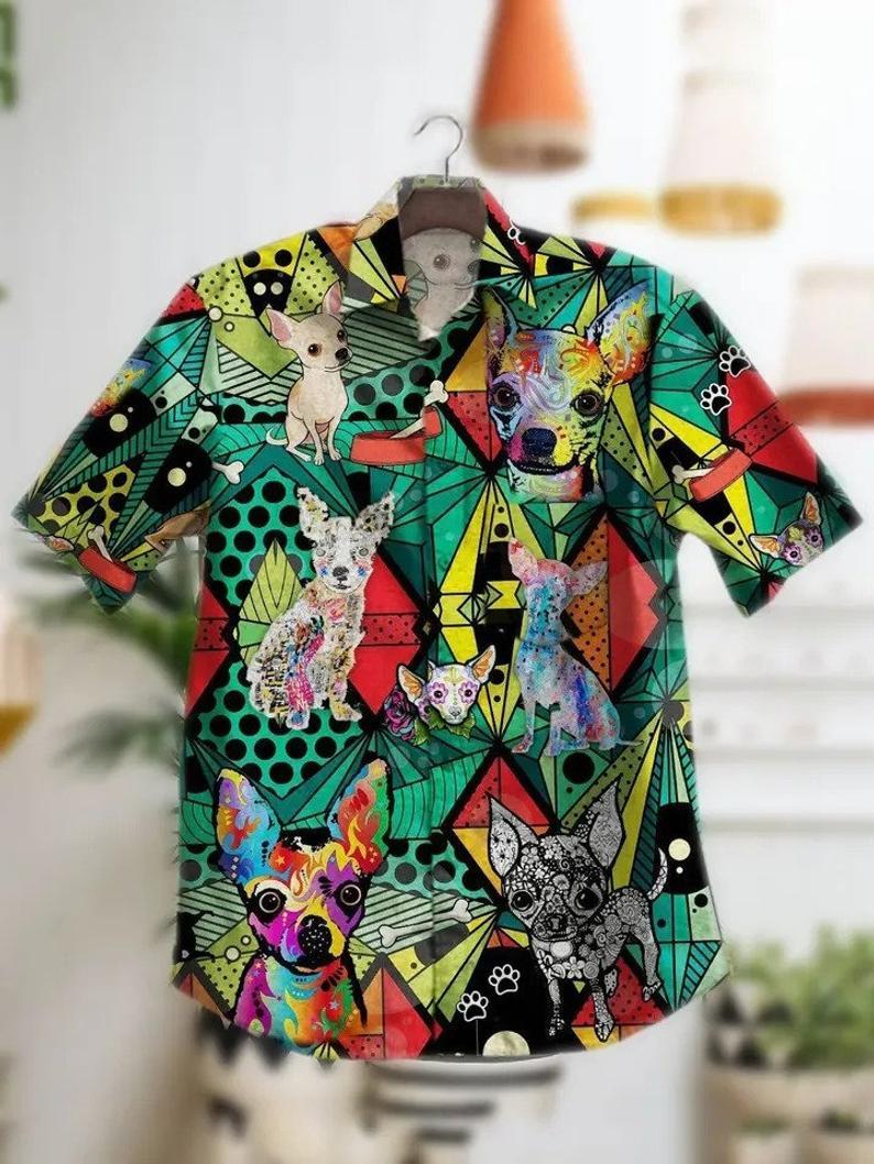 Dogs Hawaiian Shirt Pre11207