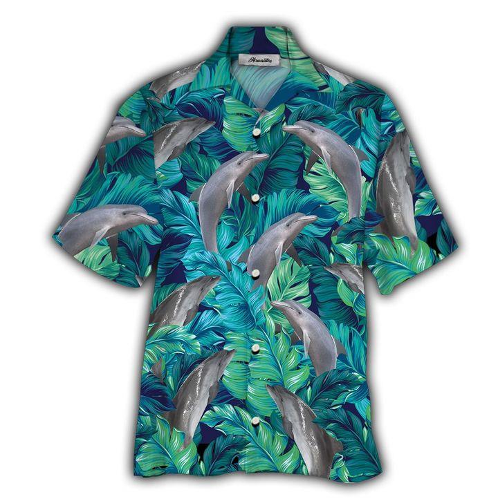 Dolphin Hawaiian Shirt Pre10218 Dolphin Hawaiian Shirt Pre10218