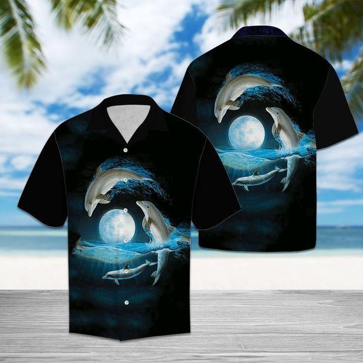 Dolphin Hawaiian Shirt Pre13241 Dolphin Hawaiian Shirt Pre13241