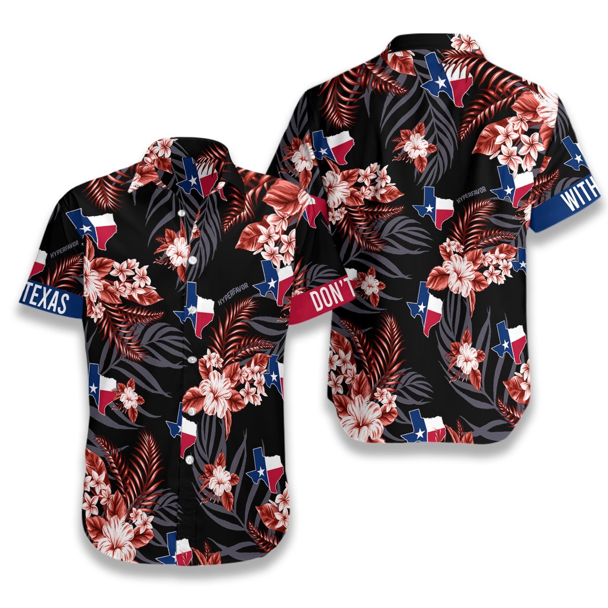 Dont Mess With Texas Hawaiian Shirt Pre10766 Dont Mess With Texas Hawaiian Shirt Pre10766
