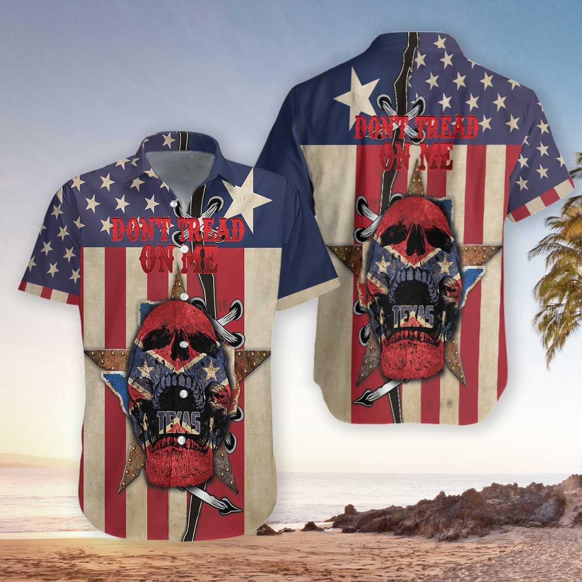 Dont Tread On Me Hawaiian Shirt Pre13258 Dont Tread On Me Hawaiian Shirt Pre13258