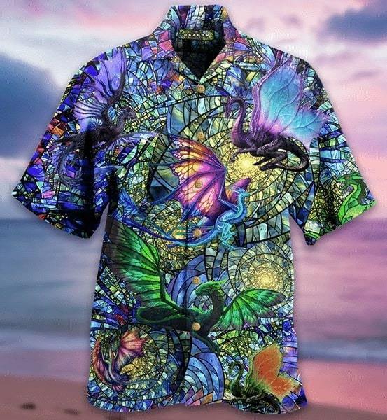 Dragon Crystal Hawaiian Shirt Pre11757