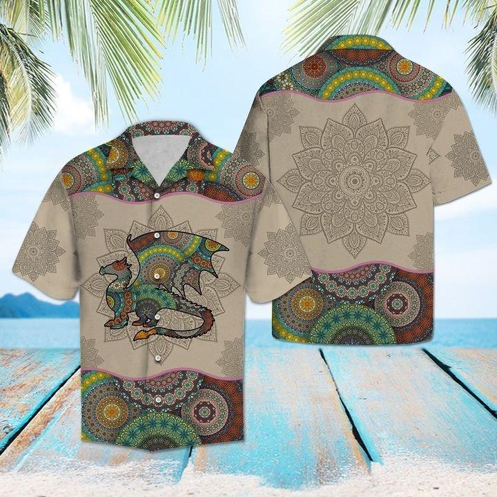 Dragon Mandala Hawaiian Shirt Pre13228