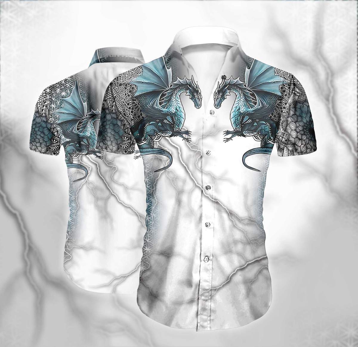 Dragon Tattoo Hawaiian Shirt Pre13301