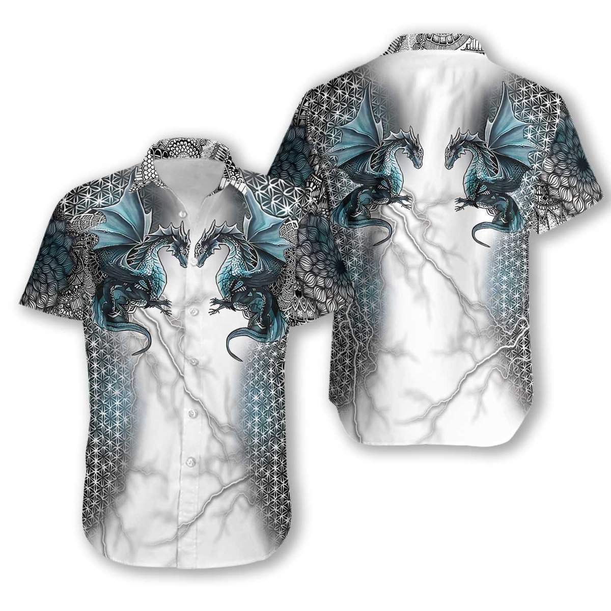 Dragon Tattoo Hawaiian Shirt Pre13301 1 » Cool Gifts for You - Mfamilygift Dragon Tattoo Hawaiian Shirt Pre13301 1