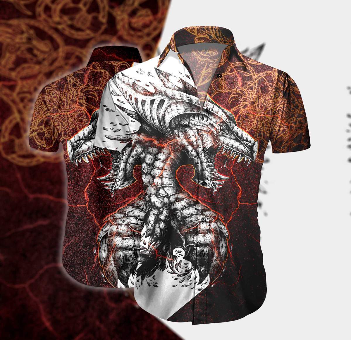 Dragon Tattoo Hawaiian Shirt Pre13304 Dragon Tattoo Hawaiian Shirt Pre13304