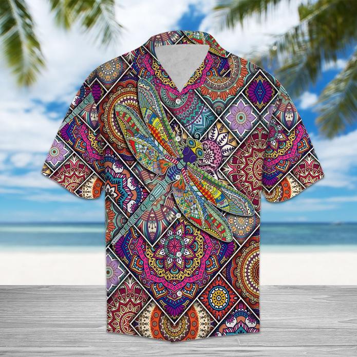 Dragonfly Mandala Hawaiian Shirt Pre10555 Dragonfly Mandala Hawaiian Shirt Pre10555