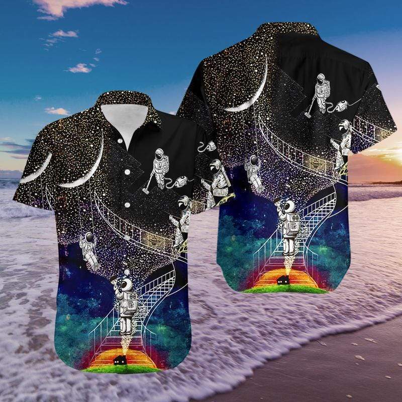 Dreaming Become Astronaut Hawaiian Shirt Pre10438