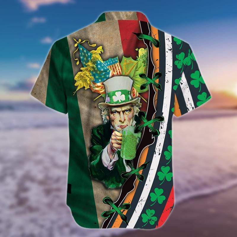 Drink Beer Saint Patricks Day Hawaiian Shirt Pre13196 1