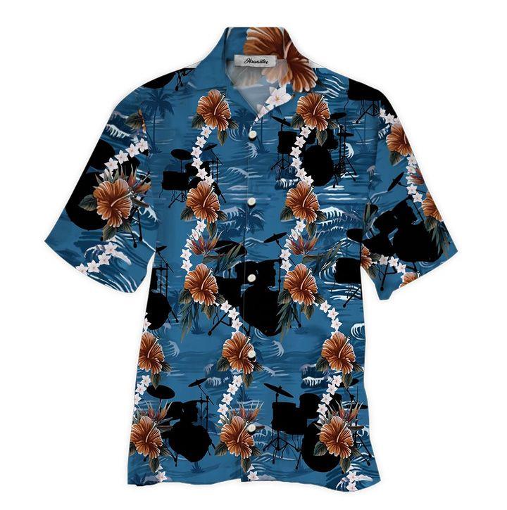 Drum Hawaiian Shirt Pre10326