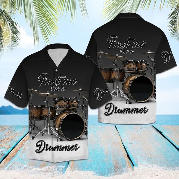 Drums Trust Me Hawaiian Shirt Pre10842 Drums Trust Me Hawaiian Shirt Pre10842