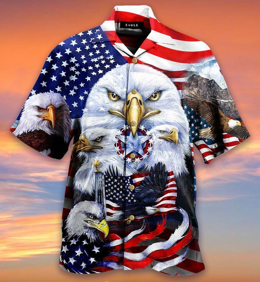 Eagles Patriotism American Sky Hawaiian Shirt Pre13200 Eagles Patriotism American Sky Hawaiian Shirt Pre13200