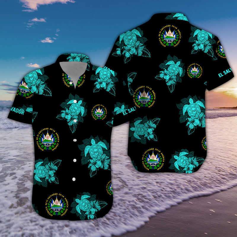 El Salvador Hawaiian Shirt Pre11252 El Salvador Hawaiian Shirt Pre11252