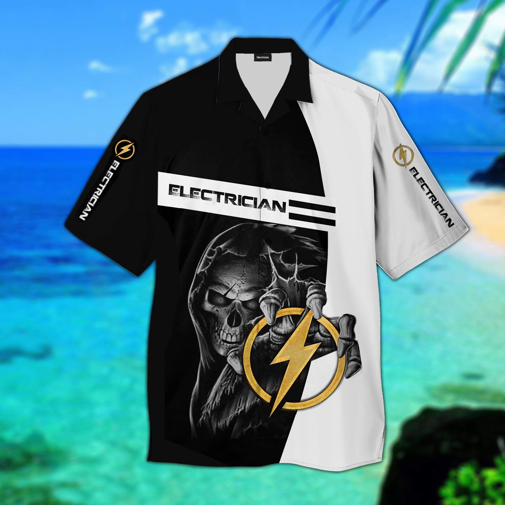 Electrician Hawaiian Shirt Pre11221 Electrician Hawaiian Shirt Pre11221