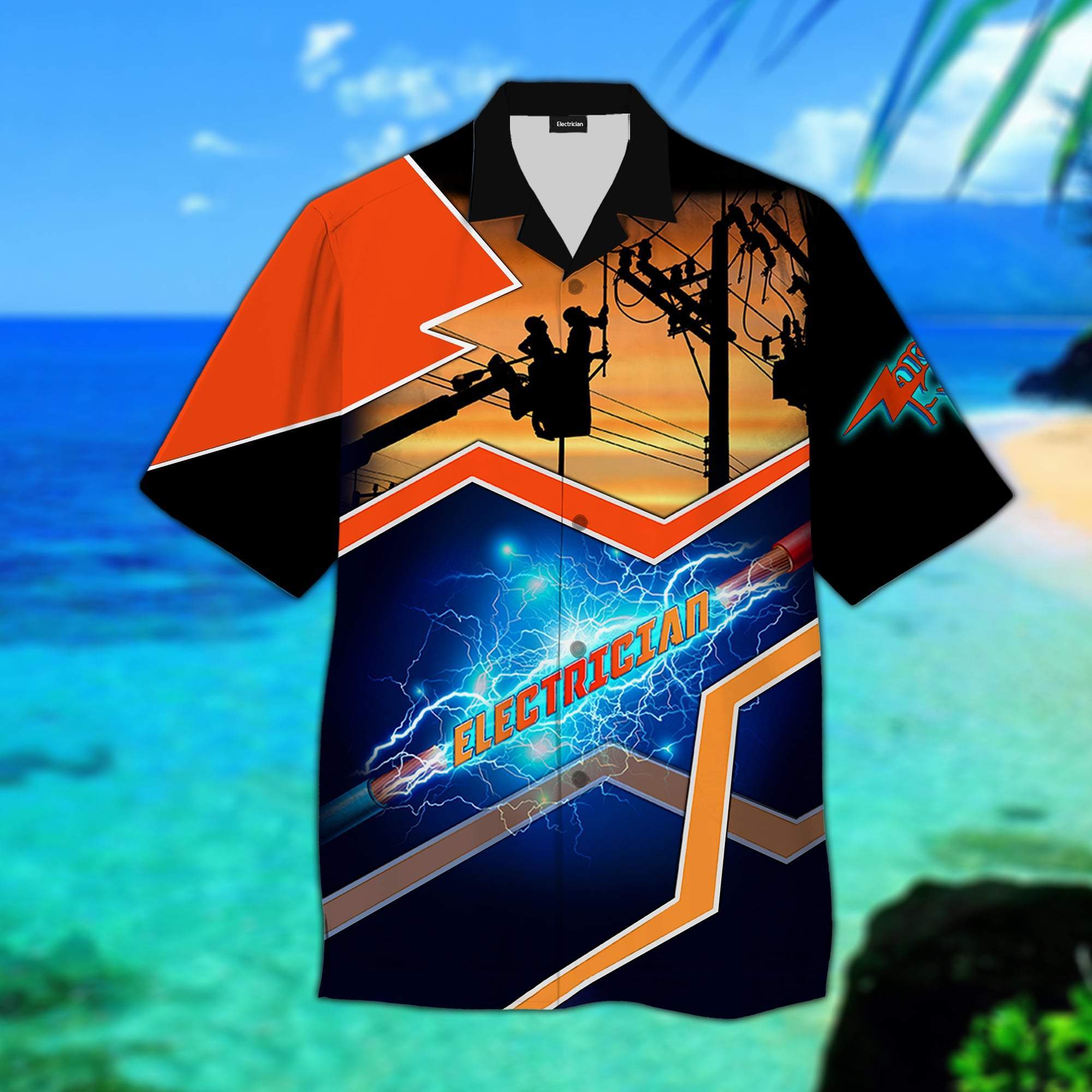 Electrician Hawaiian Shirt Pre11227