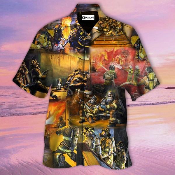 Firefighter Because Superhero Isnt An Official Job Title Hawaiian Shirt Pre11628