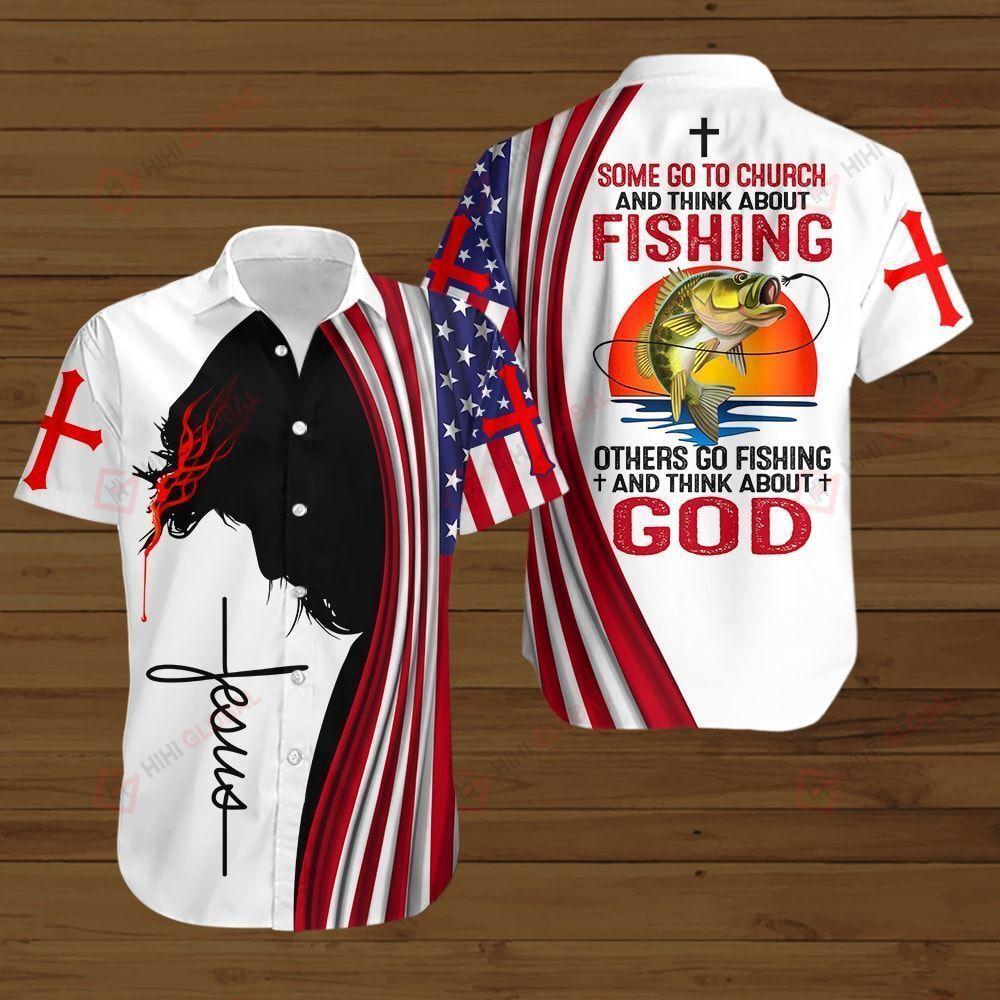 Fishing God Hawaiian Shirt Pre13206
