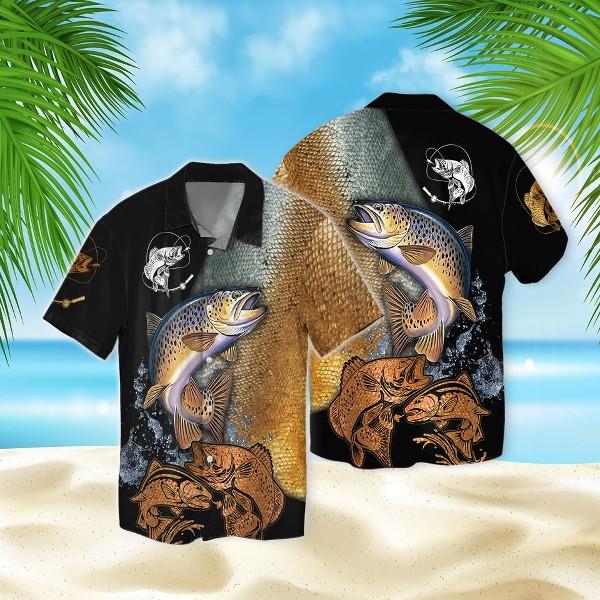 Fishing Hawaiian Shirt Pre11429 Fishing Hawaiian Shirt Pre11429
