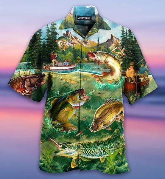 Fishing The Lake Is Calling And I Must Go Hawaiian Shirt Pre13218