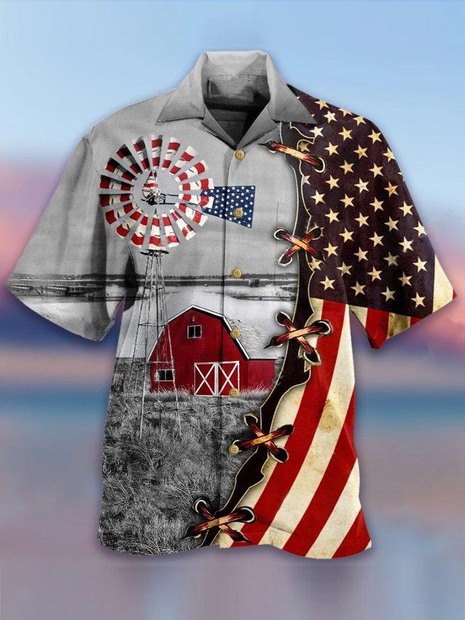 Flag Hawaiian Shirt Pre13169