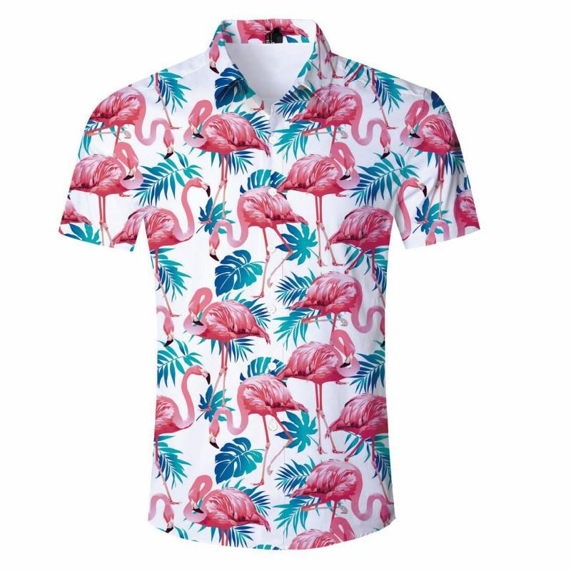 Flamingo Floral For Men For Women Hw4441 Hawaiian Shirt Pre11195 Flamingo Floral For Men For Women Hw4441 Hawaiian Shirt Pre11195