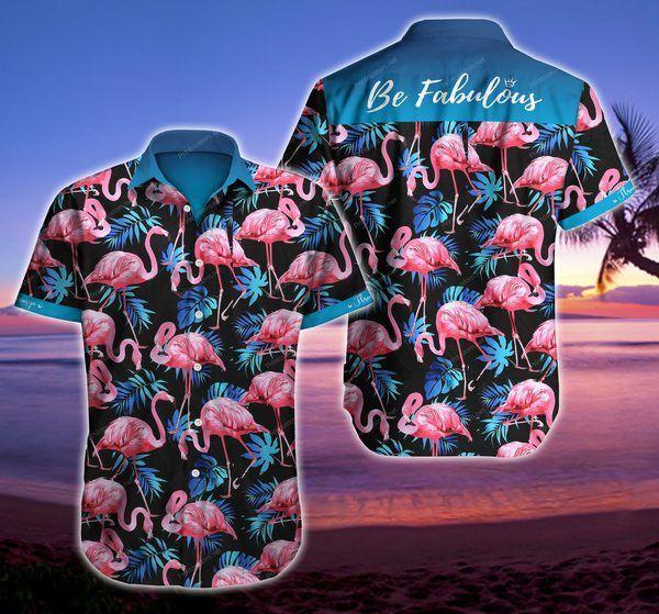 Flamingo For Men For Women Hw1056 Hawaiian Shirt Pre13099