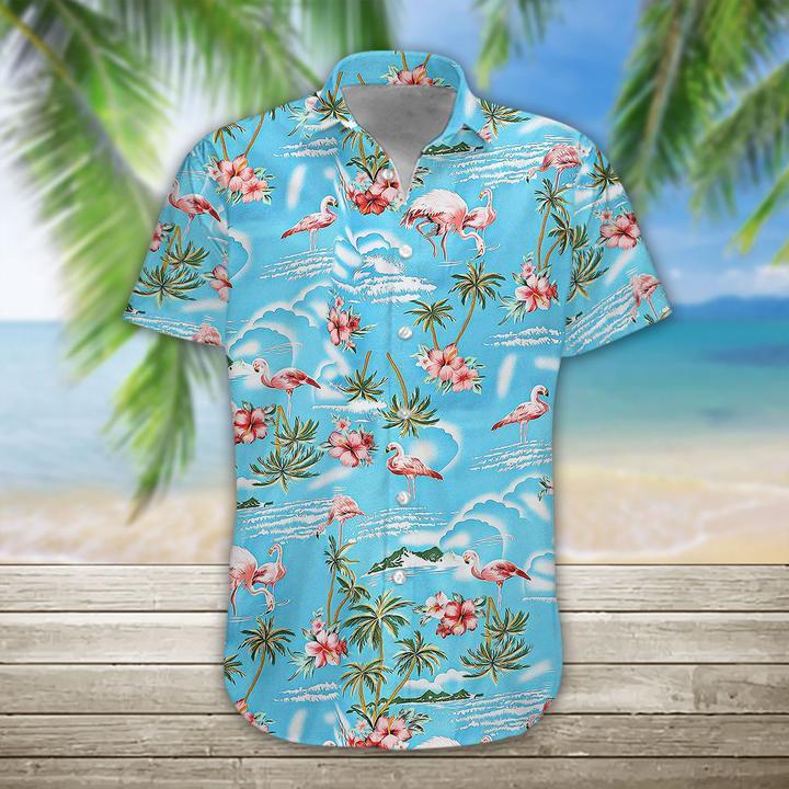 Flamingo For Men For Women Hw1194 Hawaiian Shirt Pre13094