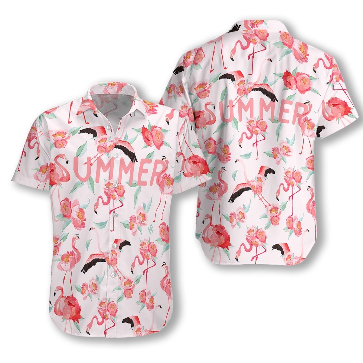 Flamingo Hawaiian Shir Hawaiian Shirt Pre10179 Flamingo Hawaiian Shir Hawaiian Shirt Pre10179