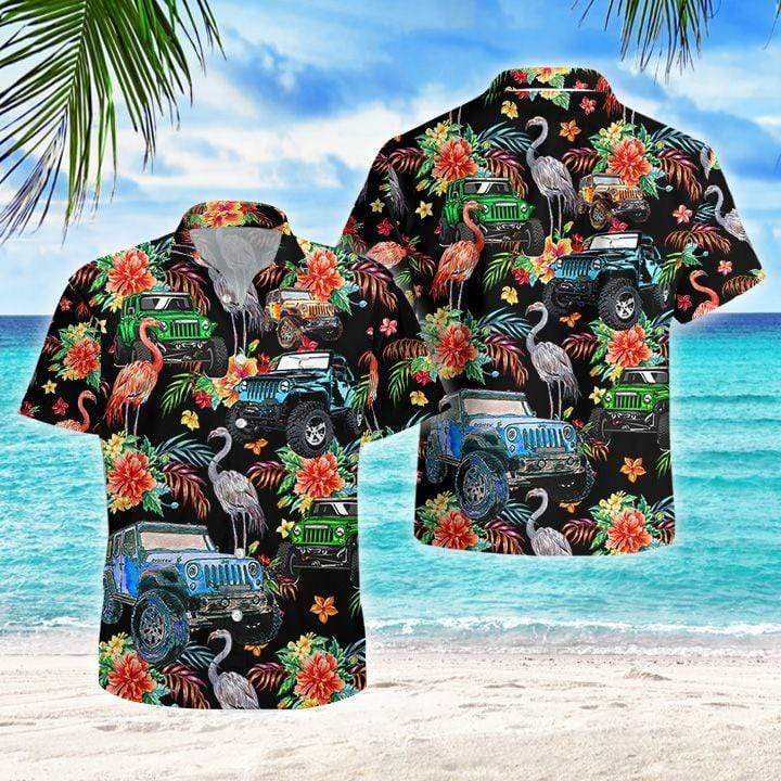 Flamingo In Summer Hawaiian Shirt Pre10876 Flamingo In Summer Hawaiian Shirt Pre10876