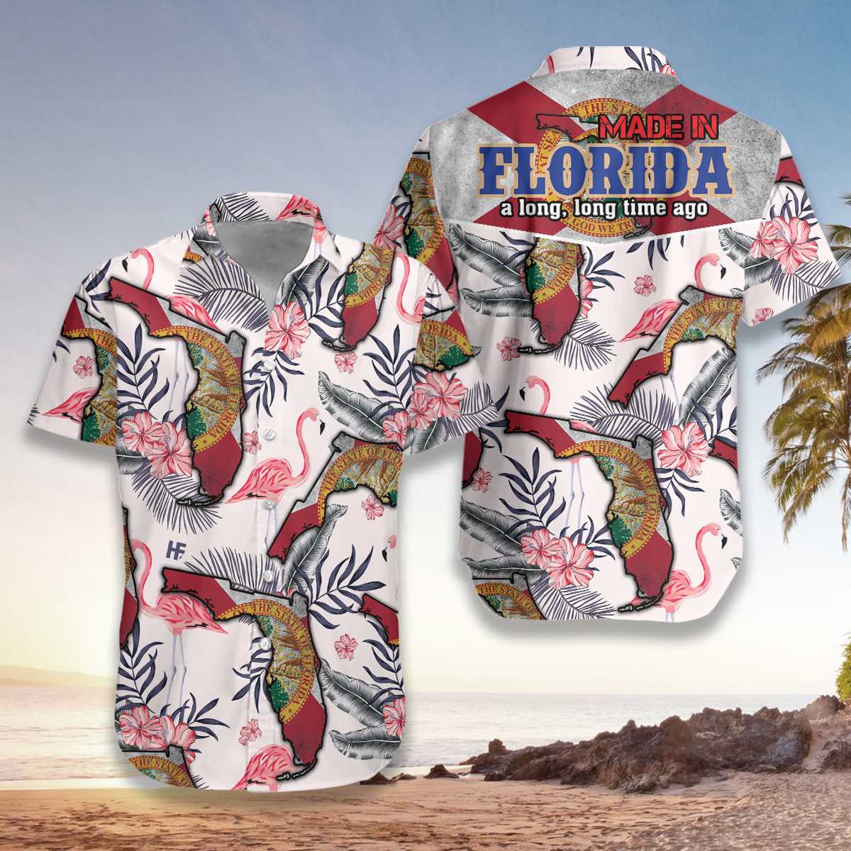 Florida Made In Long Time Hawaiian Shirt Pre11025