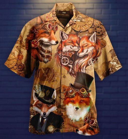 Fox Hawaiian Shirt Pre13143