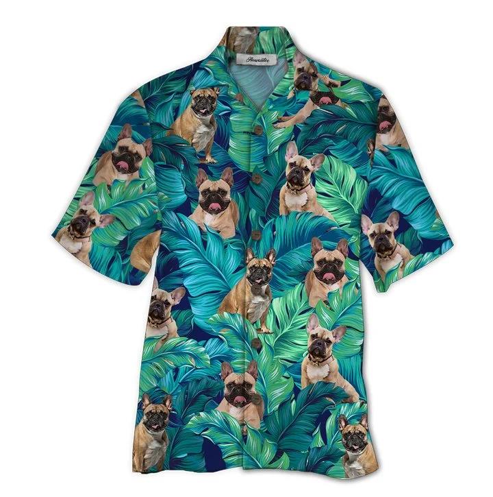 France Bulldog Hawaiian Shirt Pre10370 France Bulldog Hawaiian Shirt Pre10370