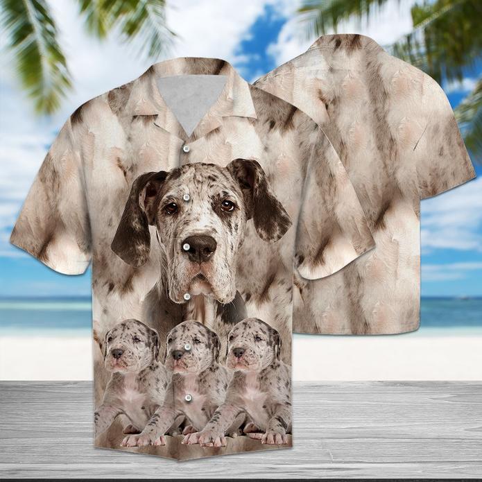 Funny Great Dane Hawaiian Shirt Pre10544 Funny Great Dane Hawaiian Shirt Pre10544