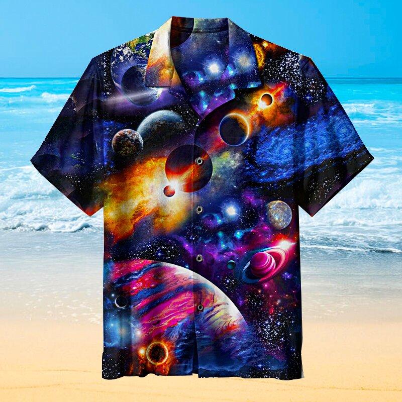 Galaxy Hawaiian Shirt Pre11104