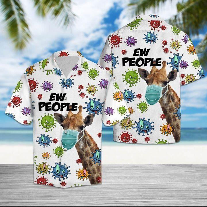 Giraffe Hawaiian Shirt Pre13086