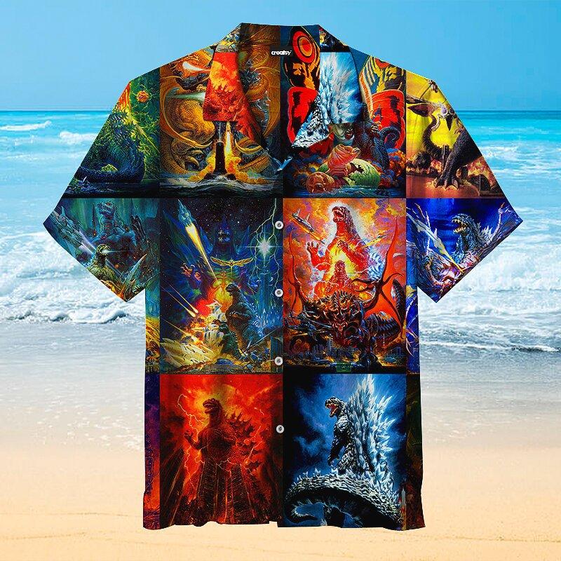 Godzilla Hawaiian Shirt Pre10008