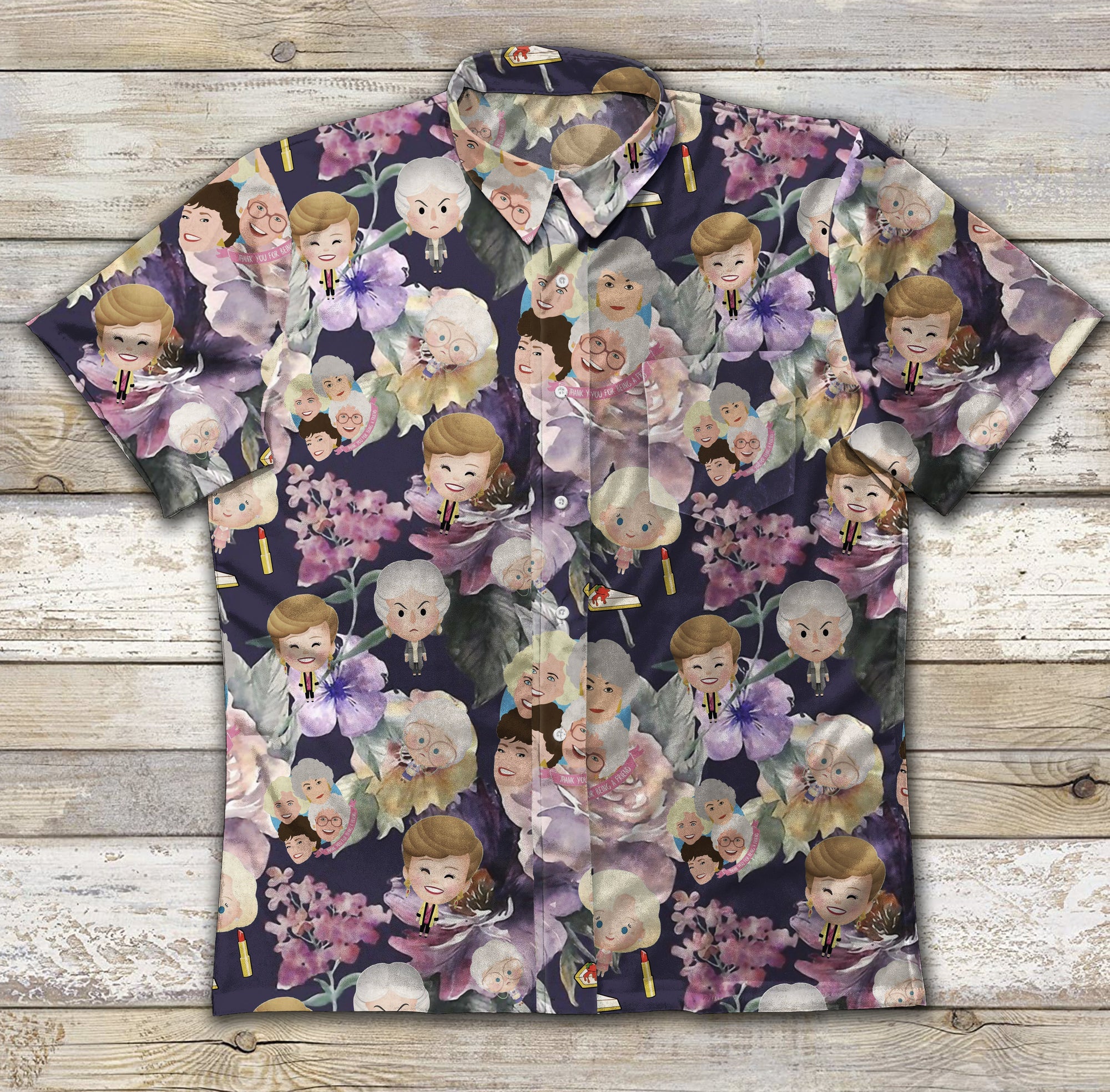 Golden Girl Hawaiian Shirt Pre13002 Golden Girl Hawaiian Shirt Pre13002